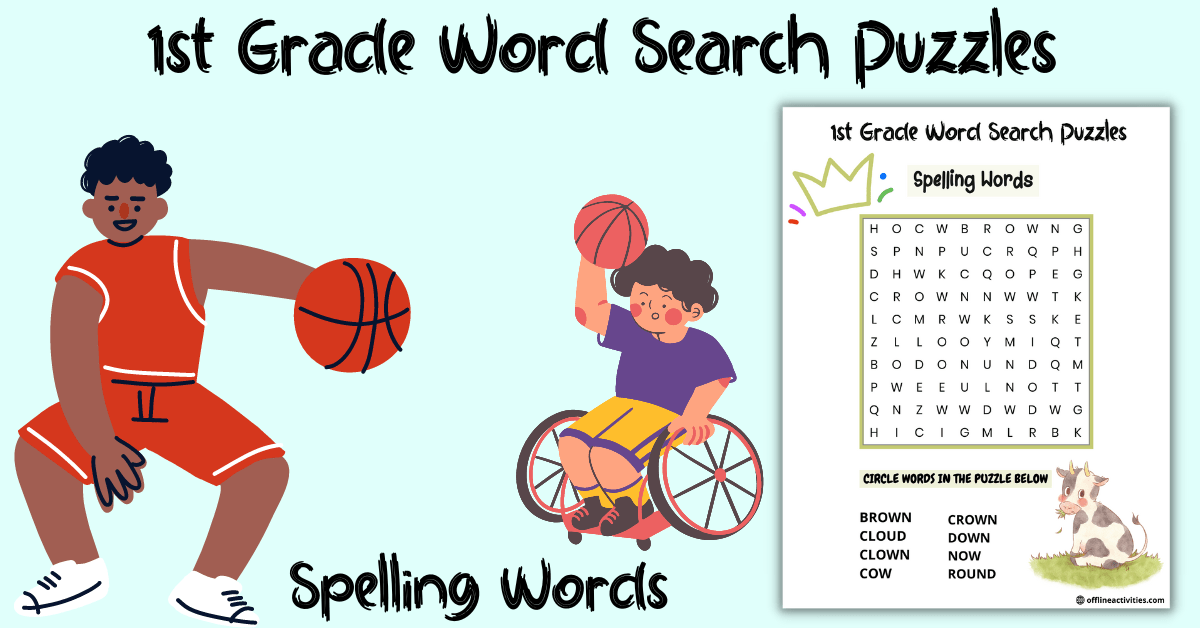 Puzzle Search Words- Spelling Words