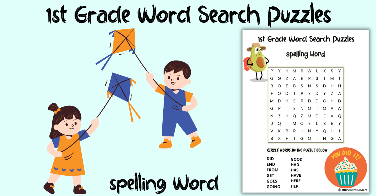 Puzzle Find a  Word- Spelling Word