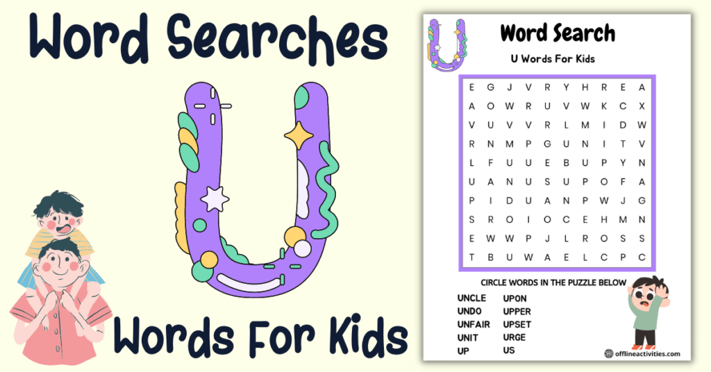 word-search-for-kindergarteners-u-words-for-kids-offline-activities