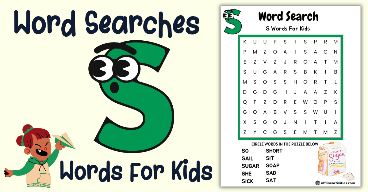 S words for kids